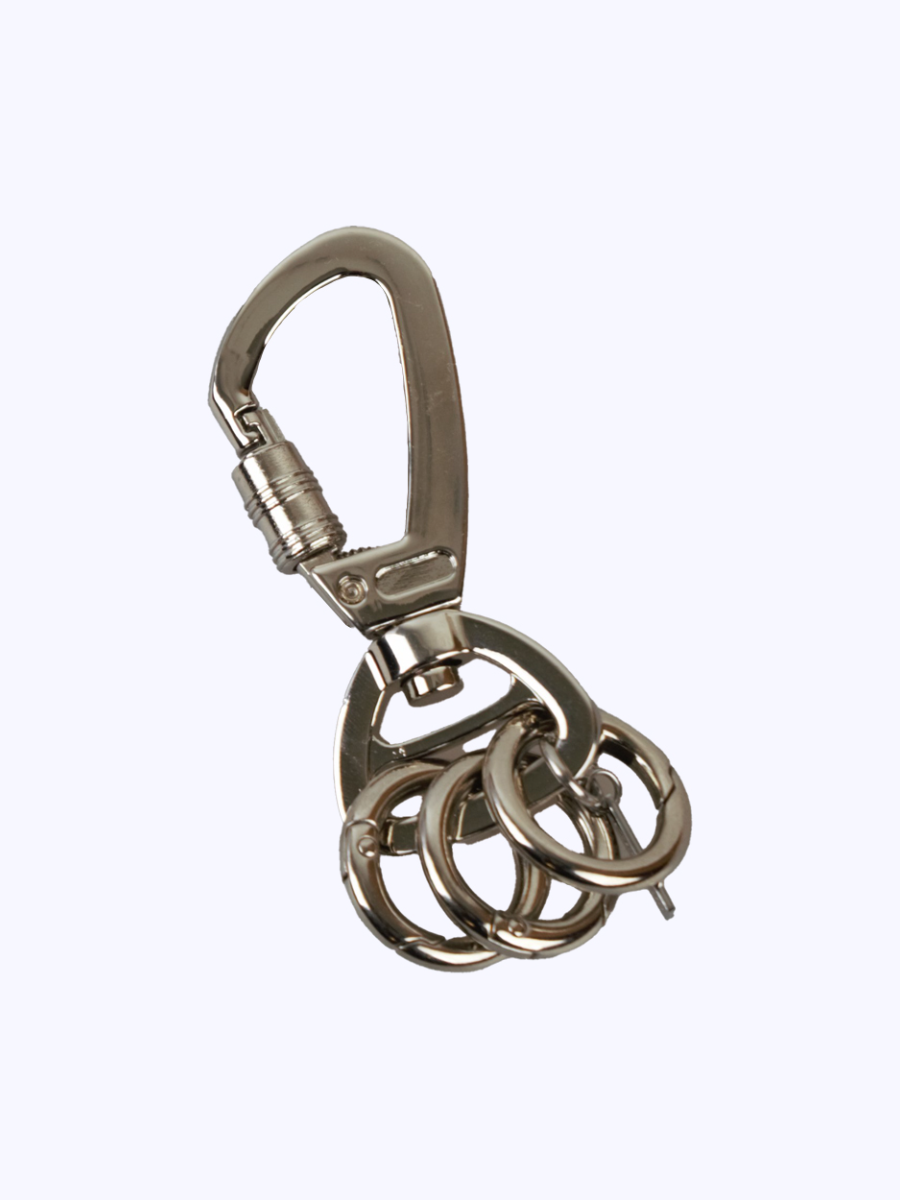 Caribiner Silver Key-ring
